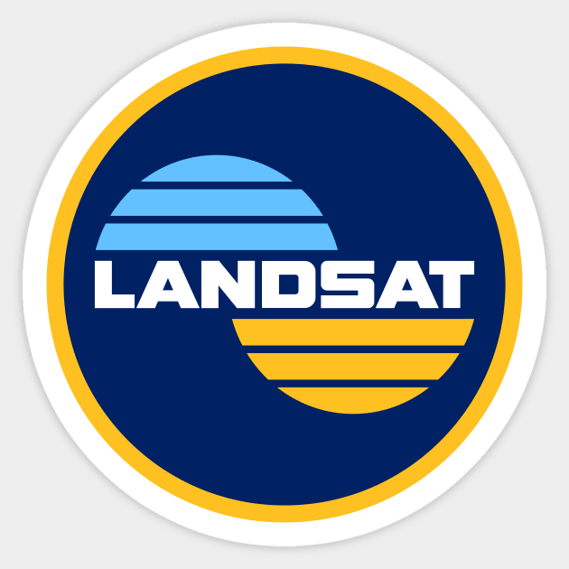 LandSat Seal Small Sticker by Ekliptik